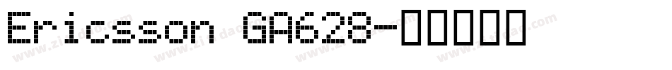 Ericsson GA628字体转换
